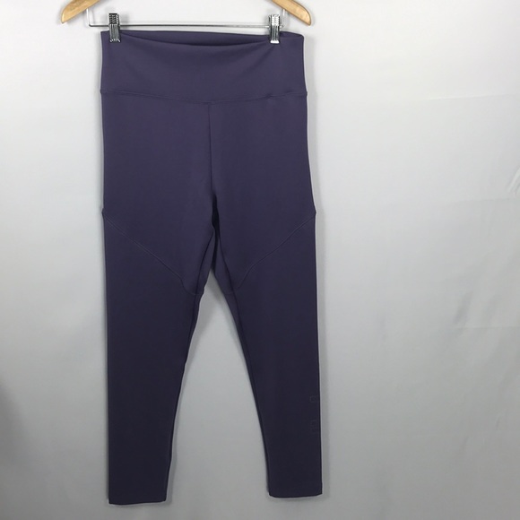 Adidas Purple Climalite Leggings - Picture 4 of 9